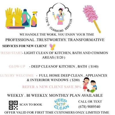 Avatar for Iye's Cleaning Service