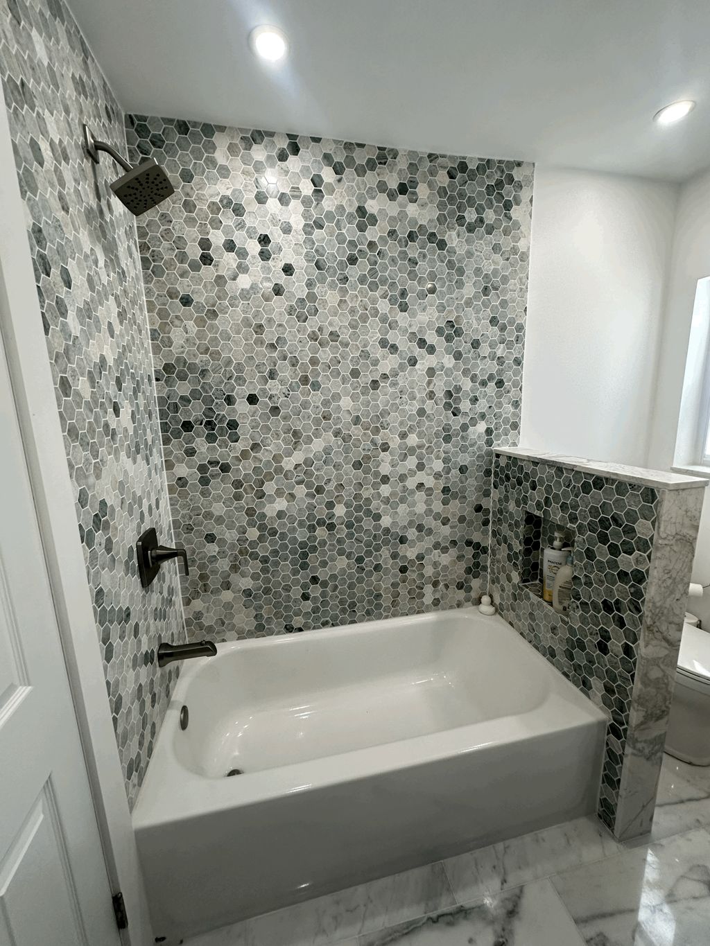 Bathroom Remodel | Custom tile + modern finishes