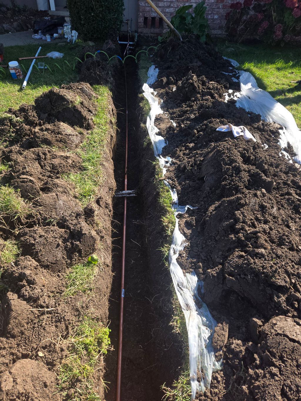 Water Main Line Replacement. 