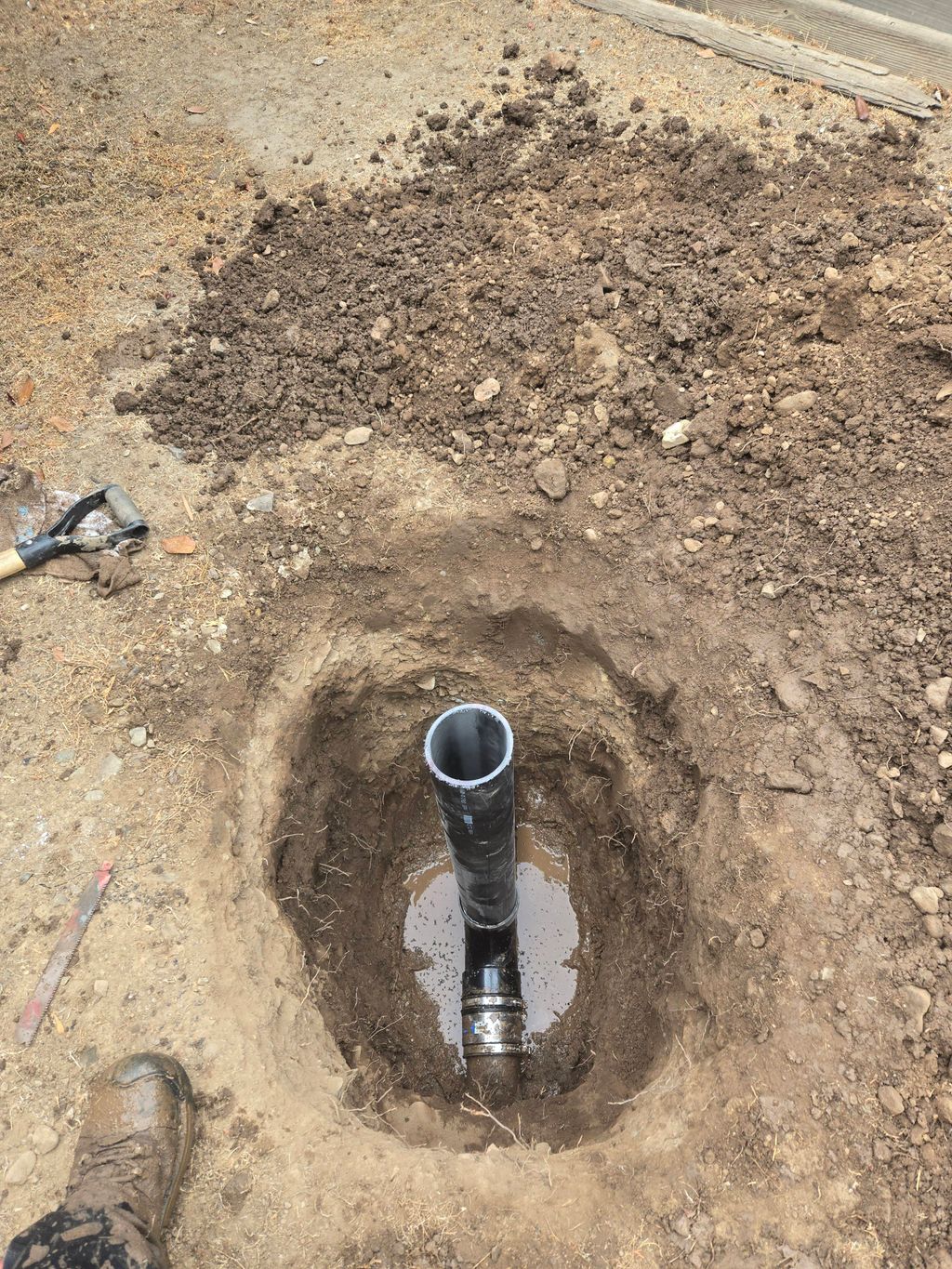 sewe Repair & 2 2ay Clean Out Installation.