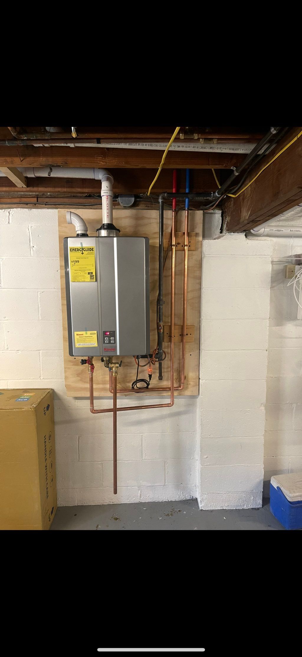 Tankless water Heater 💧🔧