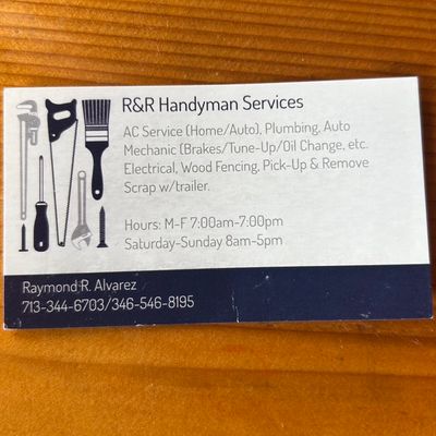 Avatar for R&R Handyman Services