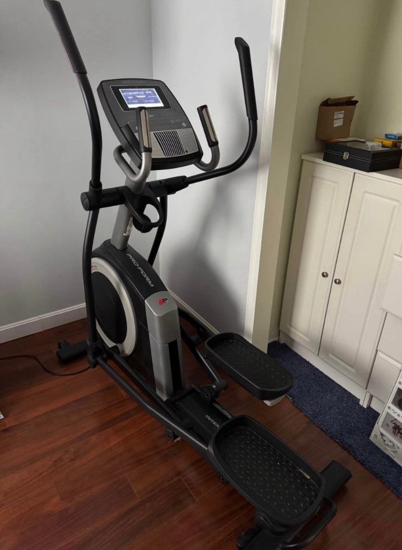 Moving elliptical machine from old bridge to homde