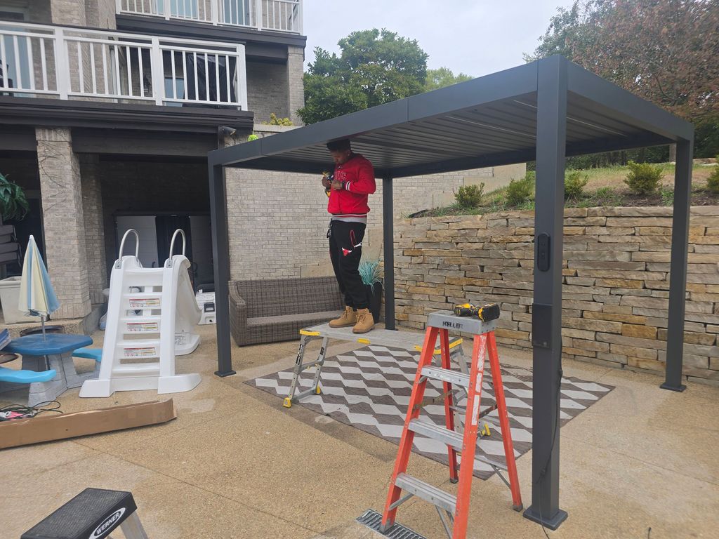 building a motorized Pergola 