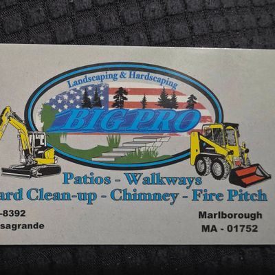 Avatar for big pro masonry and Landscaping
