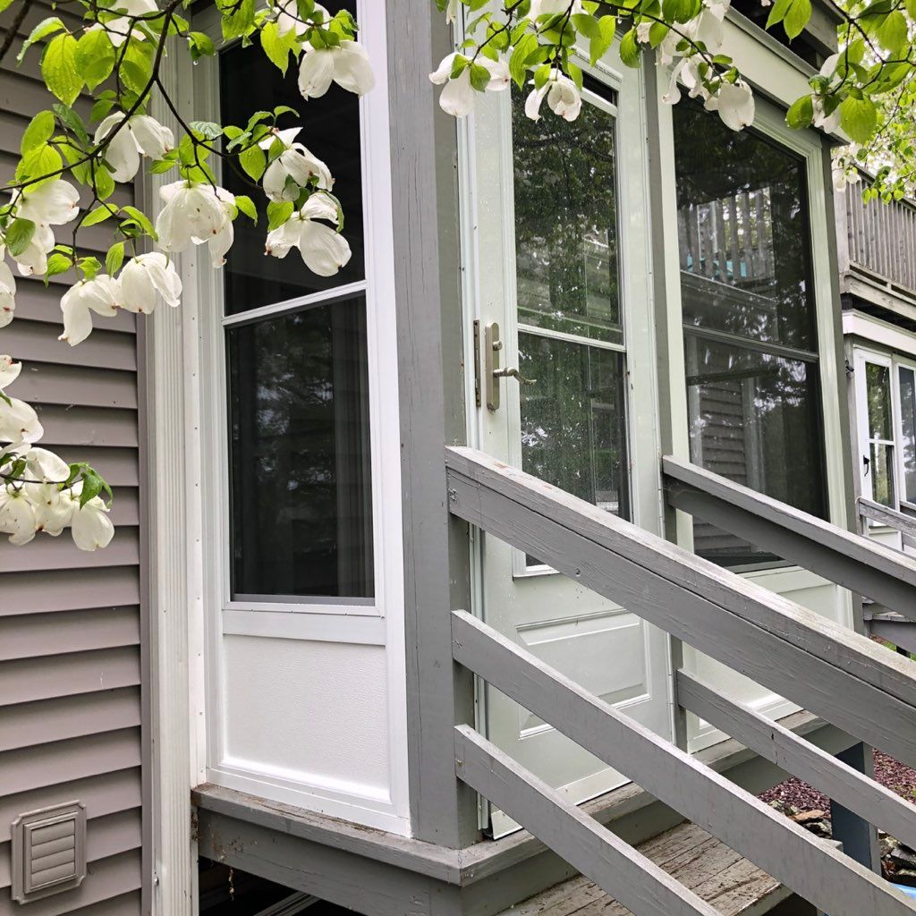 Goose screen and window repair