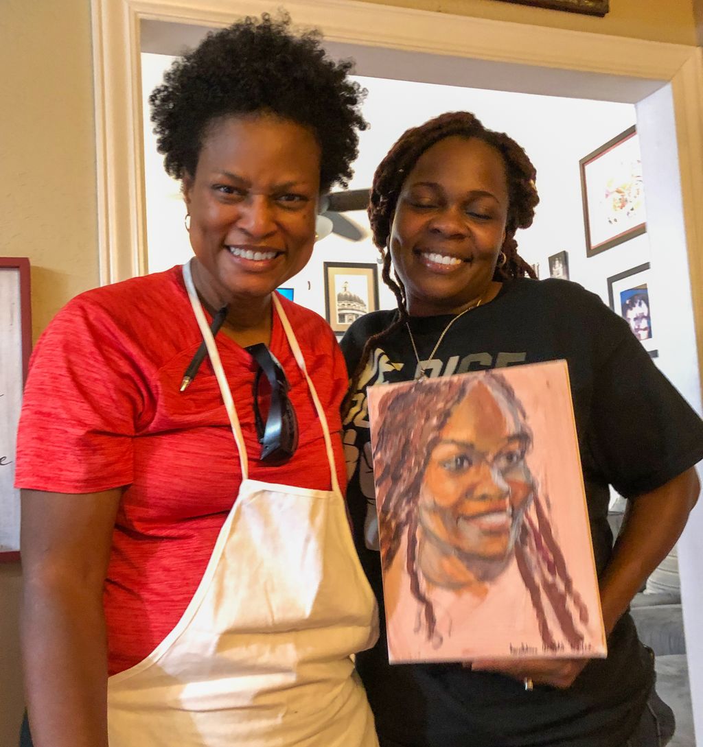 This is a painting that I did of host. This took 1