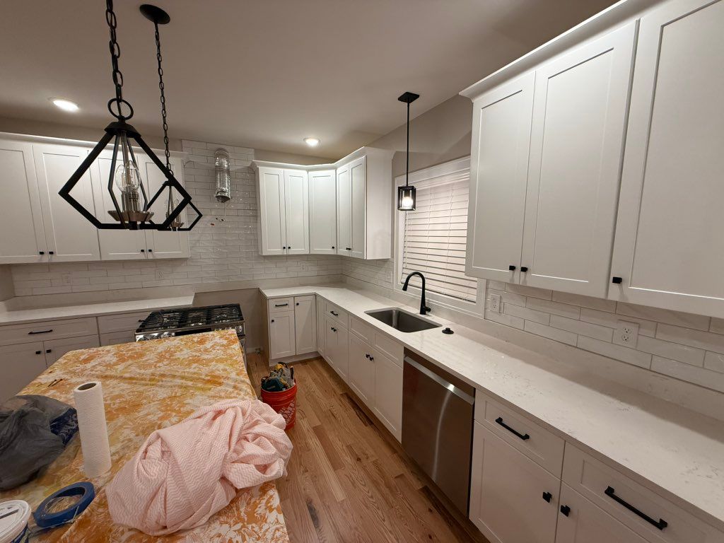 backsplash installation