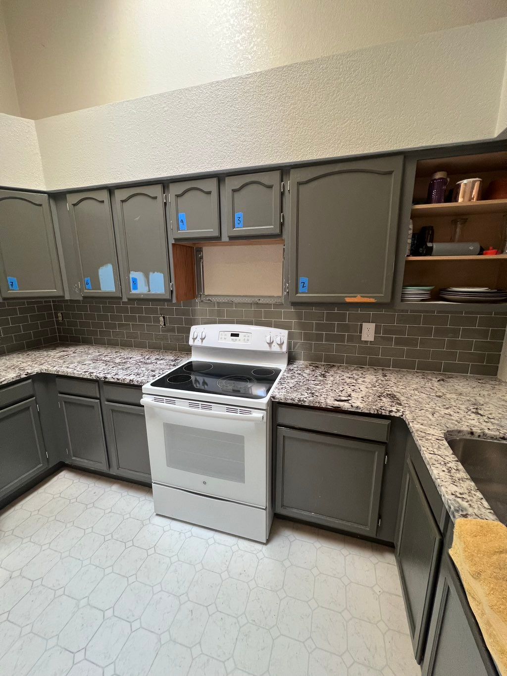 New backsplash