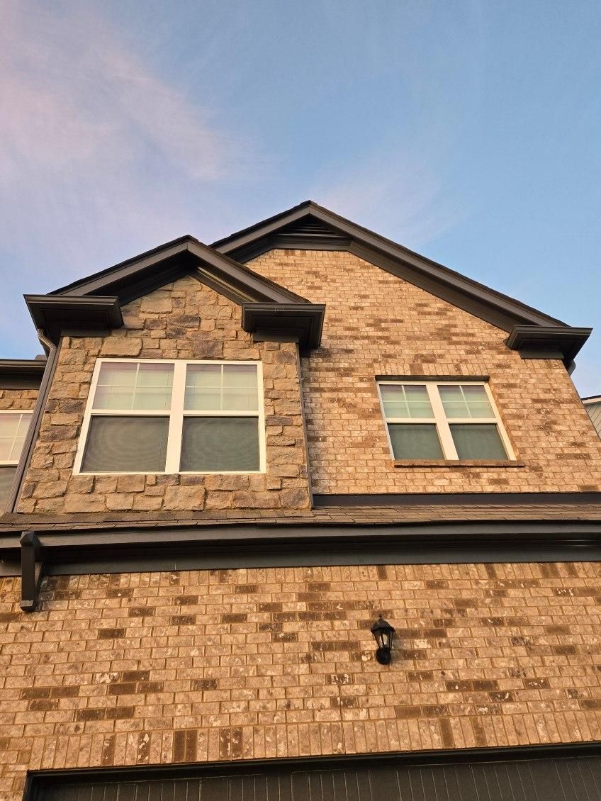 Exterior trim painting finish