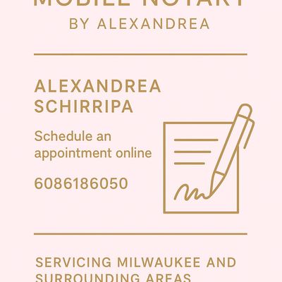 Avatar for Mobile Notary by Alexandrea