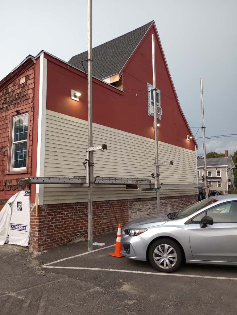 Restoration and New sidding