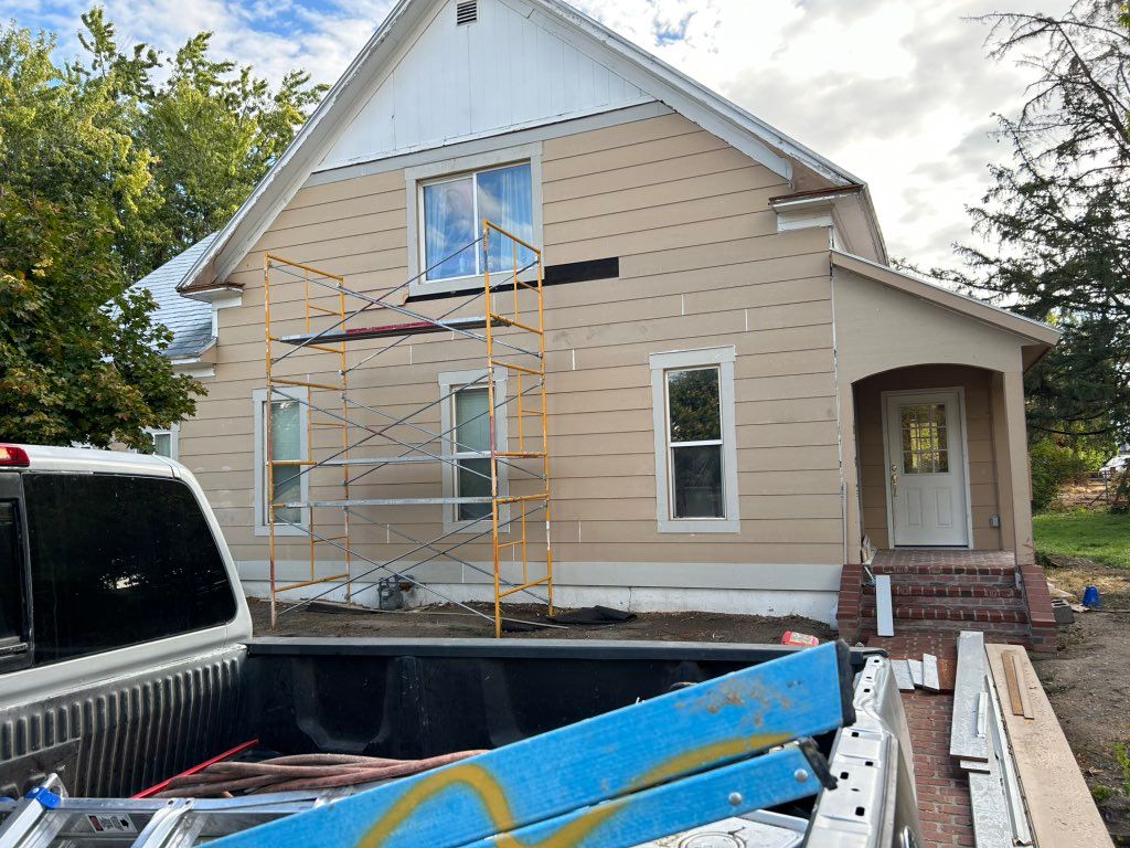 One more piece to go after fixing plywood and poor