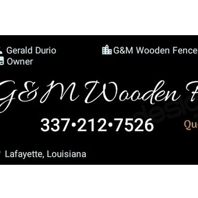 Avatar for G&M Wooden Fences