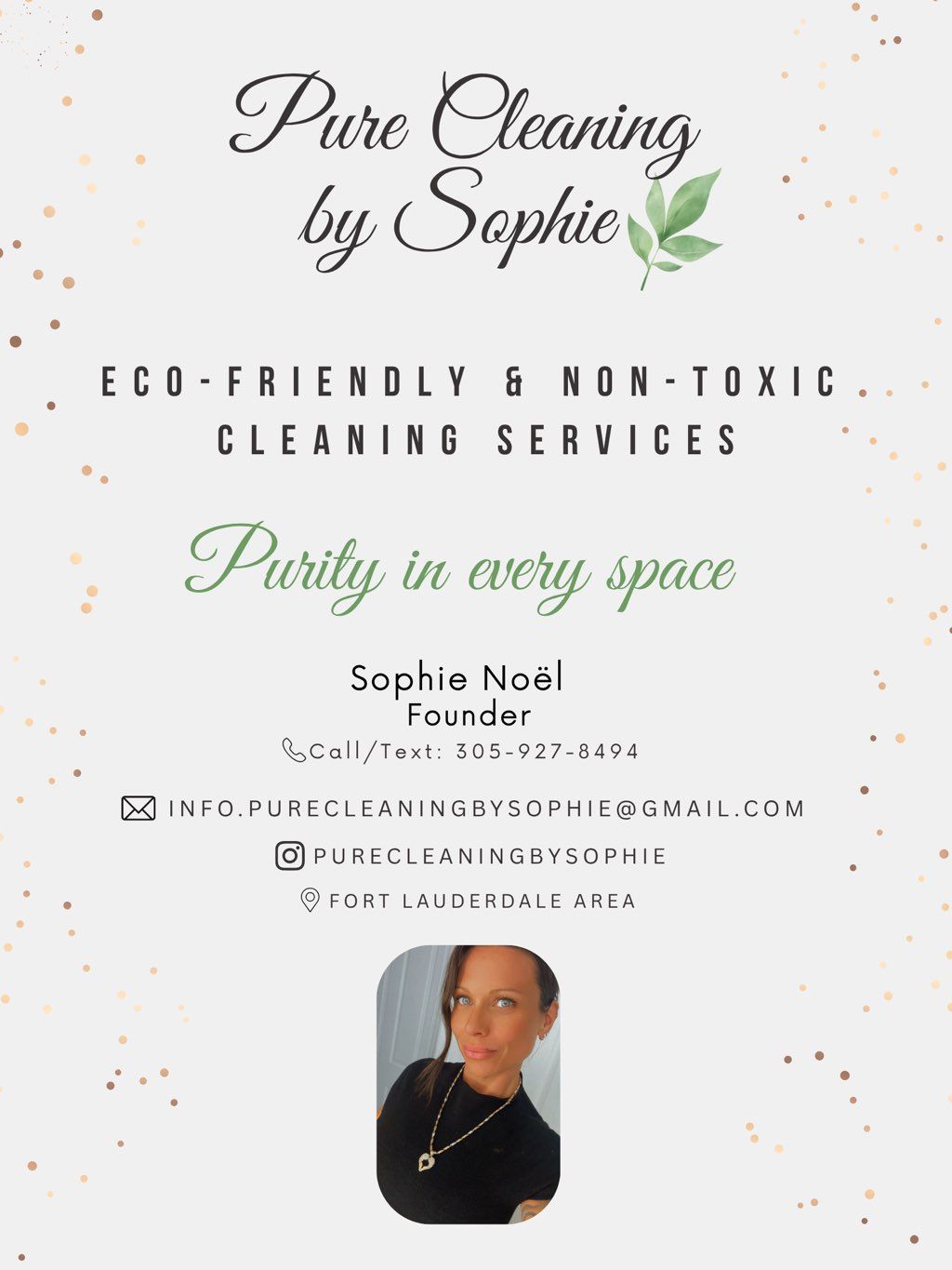 Eco-friendly, non-toxic cleaning made with love an