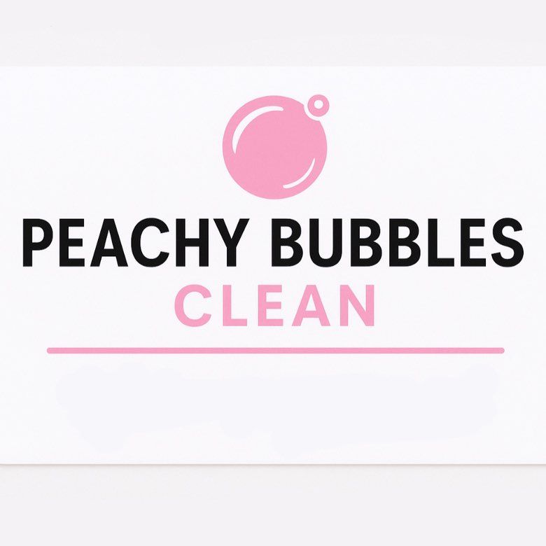 Peachy bubbles cleaning