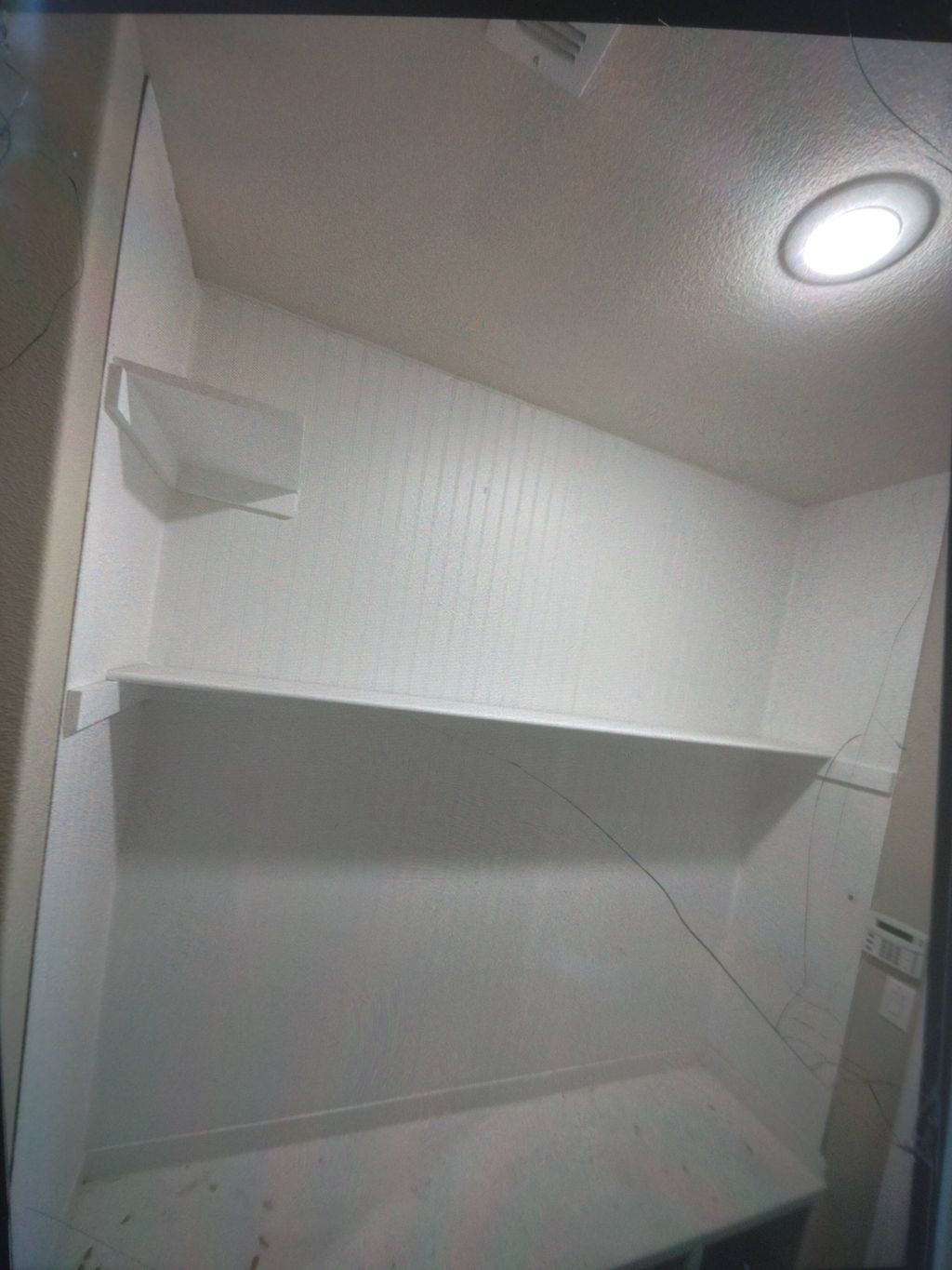 wall panel and shelving