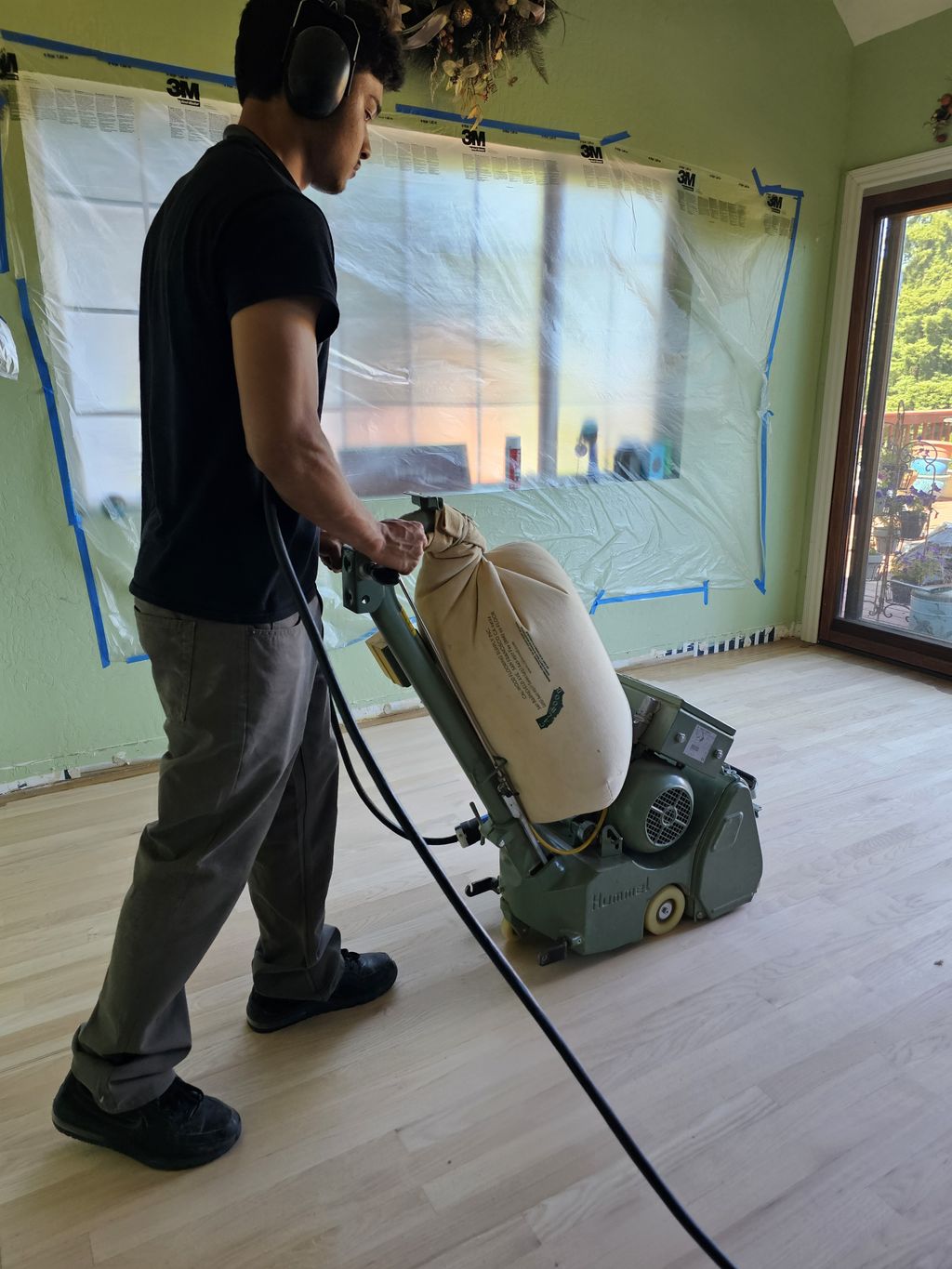 after sanding