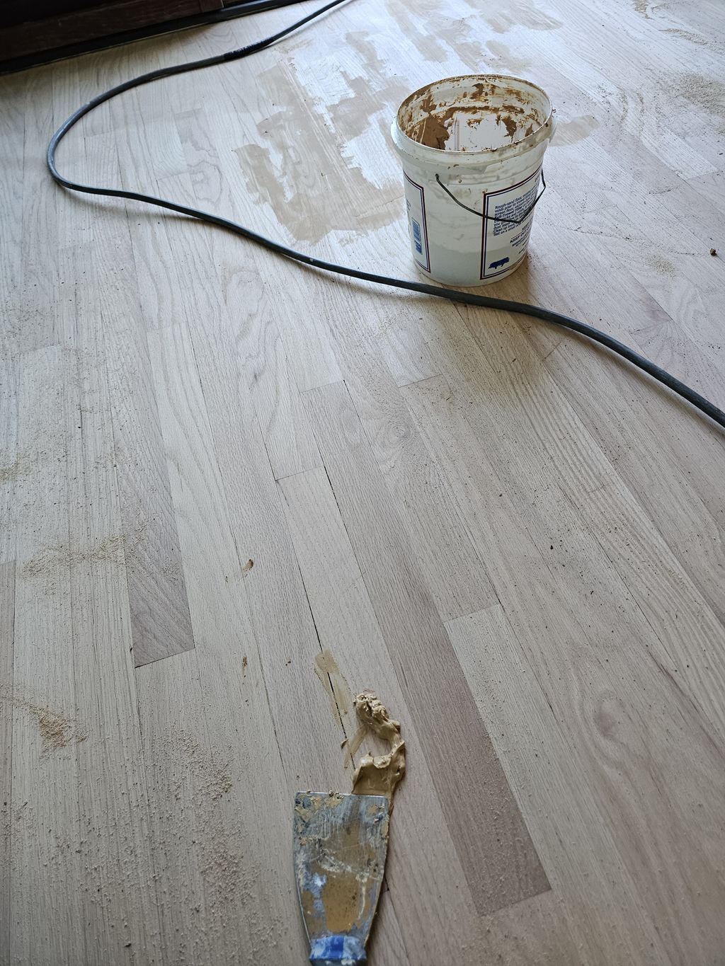 after sanding