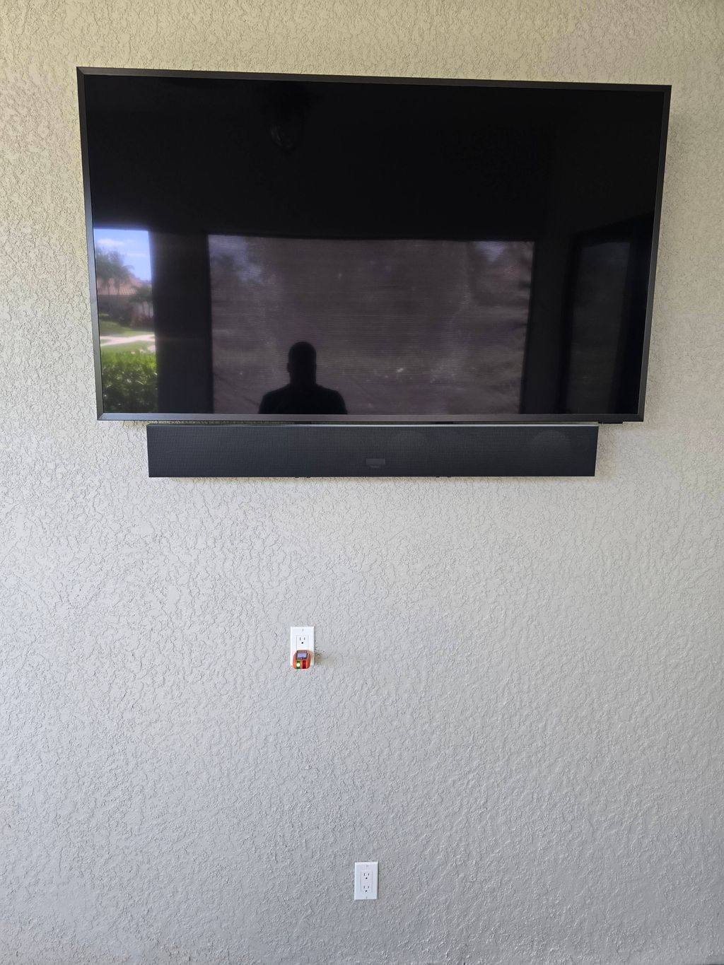 Added outlets for outdoor kitchen 