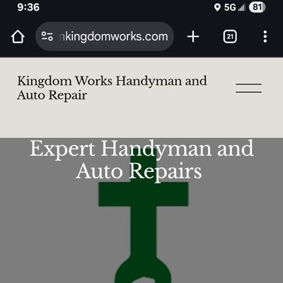 Avatar for GM Kingdom Works LLC Handyman and mobile mechanic
