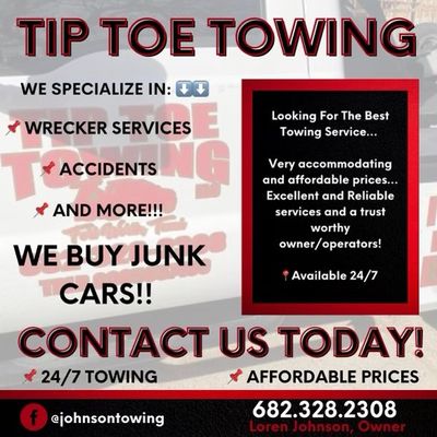 Avatar for Tip Toe Towing LLC
