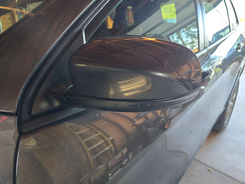 customer bumped a garage, ordered in a color & opt