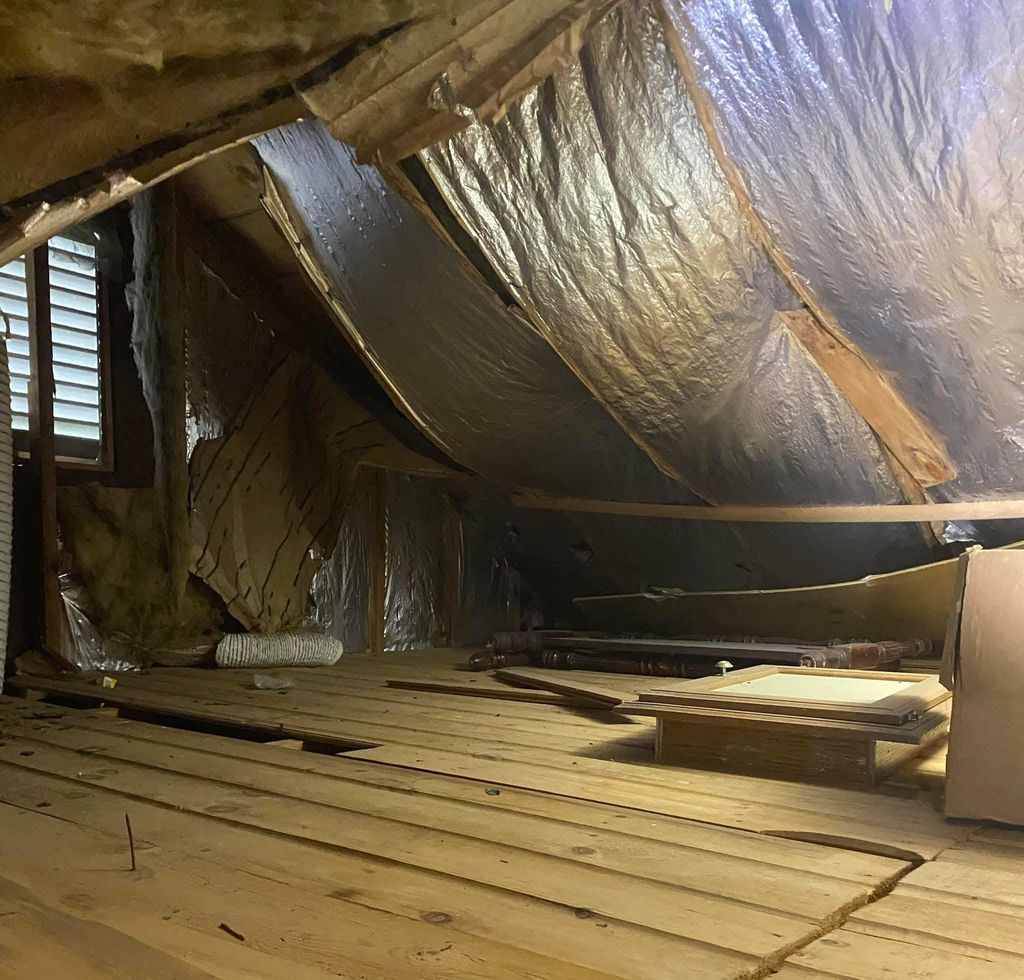 Insulation Removal (Before)