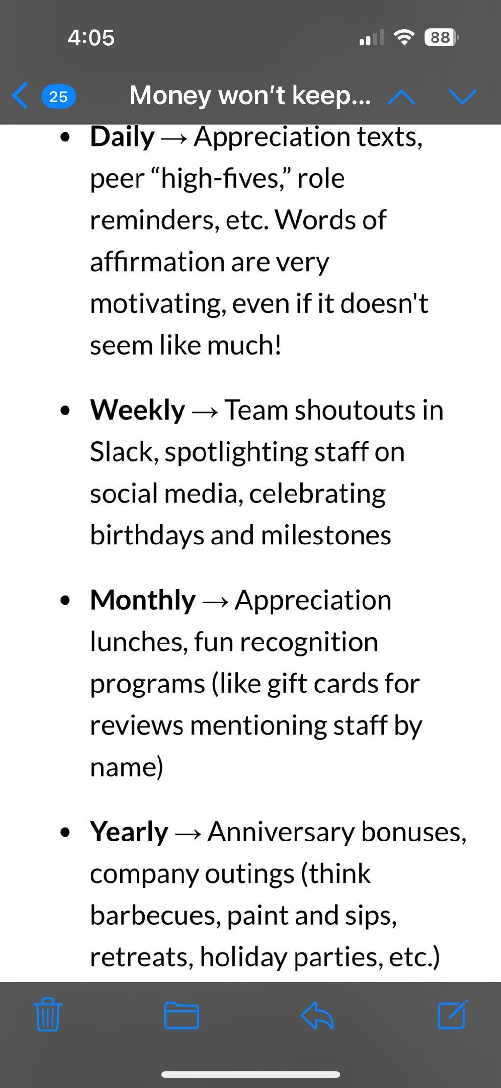 Projects and media