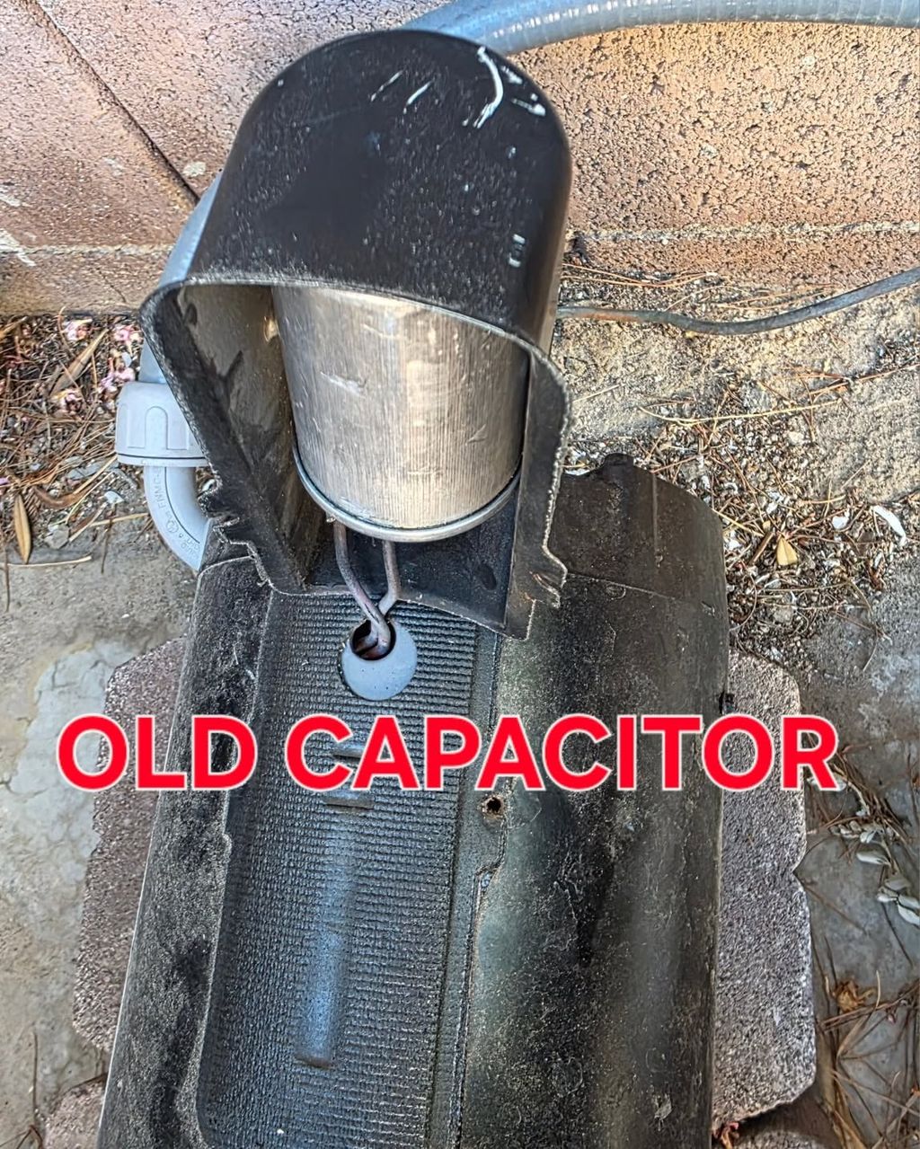 Replaced an old capactitator. Motor wasn't kicking