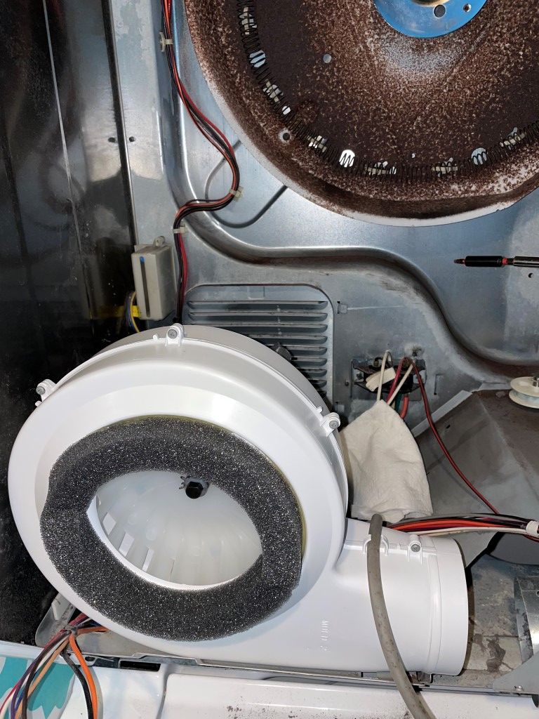 New fan housing installed
