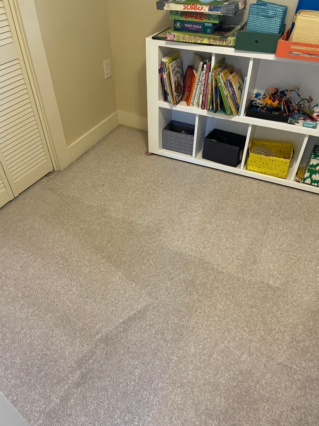 It looked clean-ish until we got going and then th