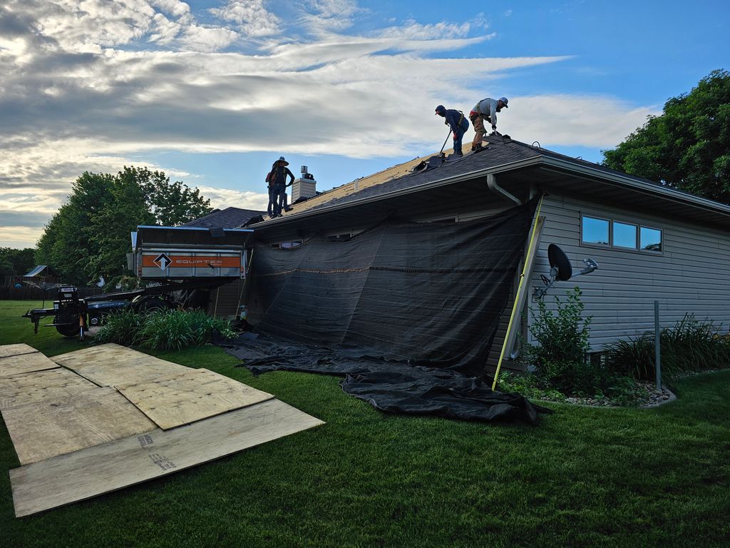 Roof - During tear off