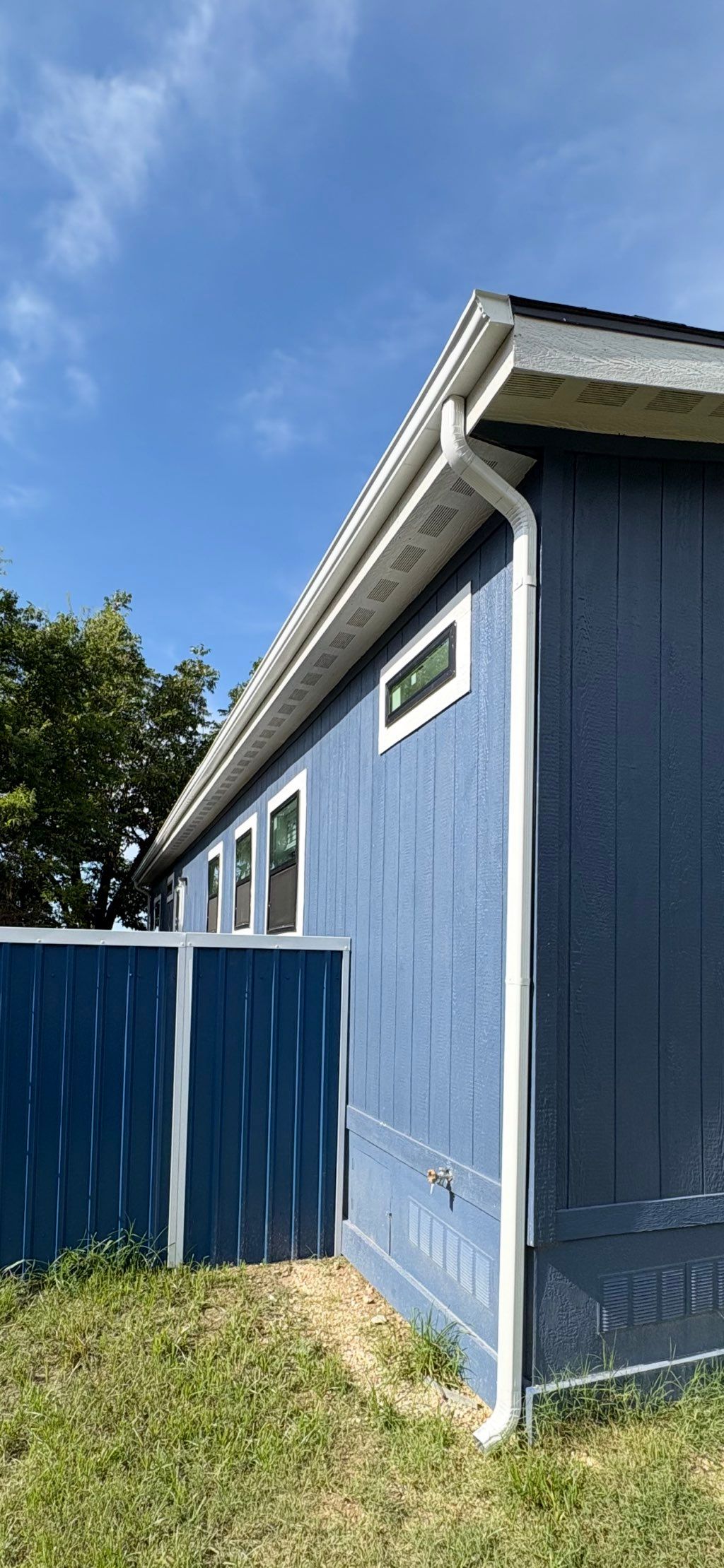 Custom 5” k-style gutter install
