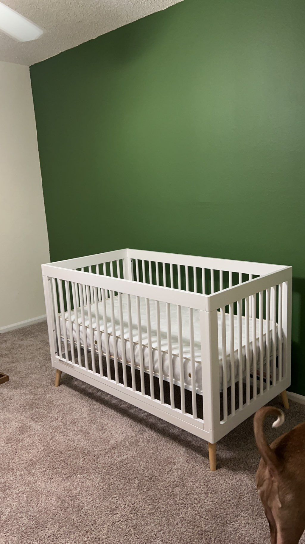Crib that was built for a Family who is expecting 
