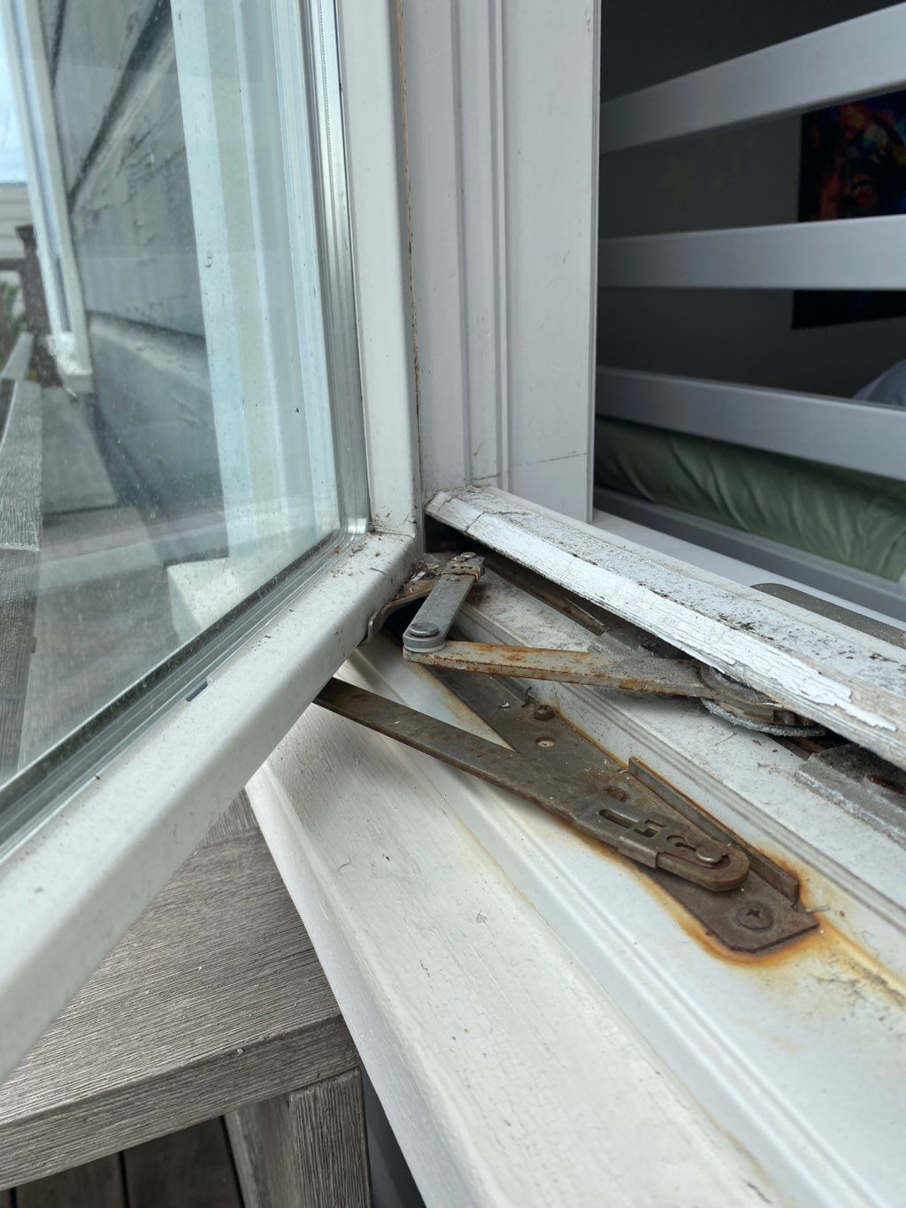 Repair and maintenance of old window mechanisms ha