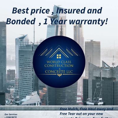 Avatar for World Class Construction and concrete