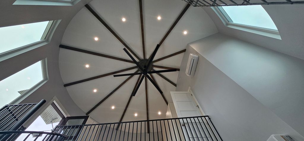 Ceiling of Silo Home 