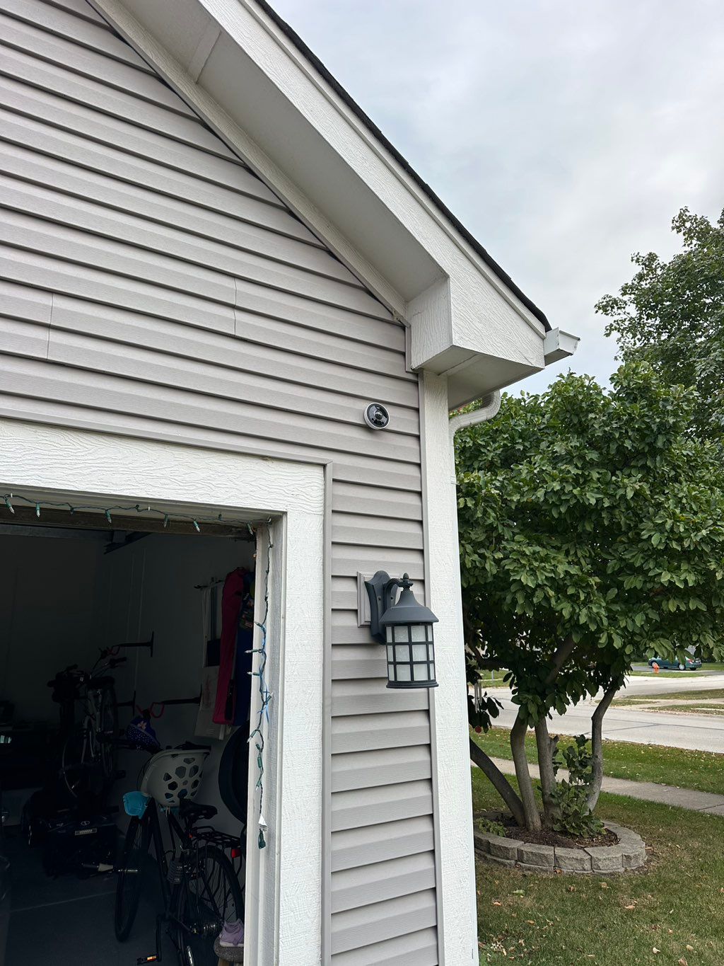 Security camera installation