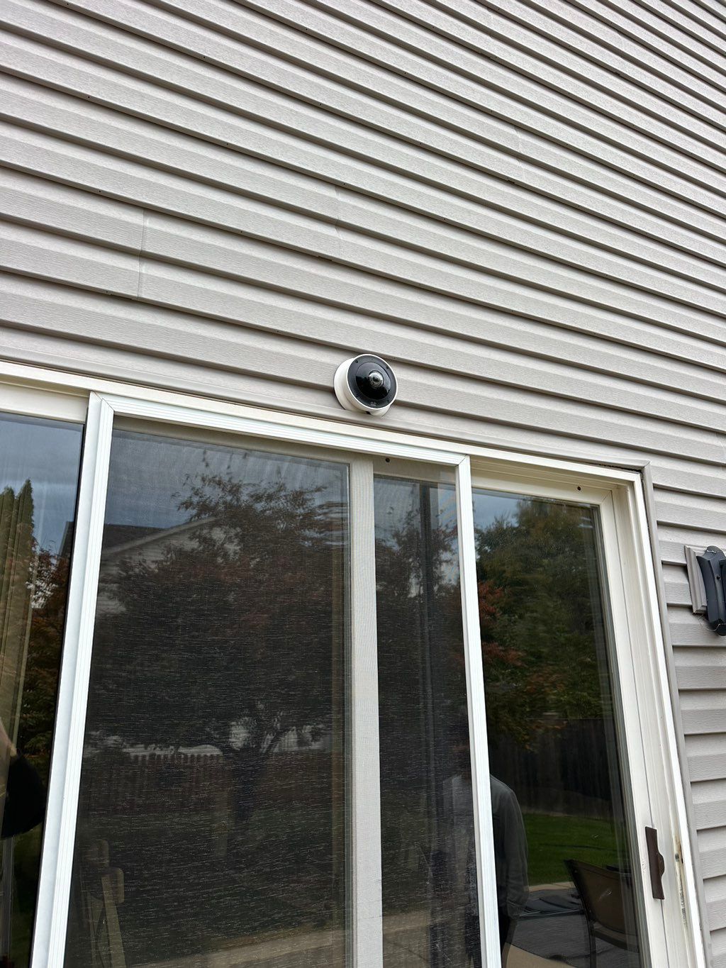 Security camera installation