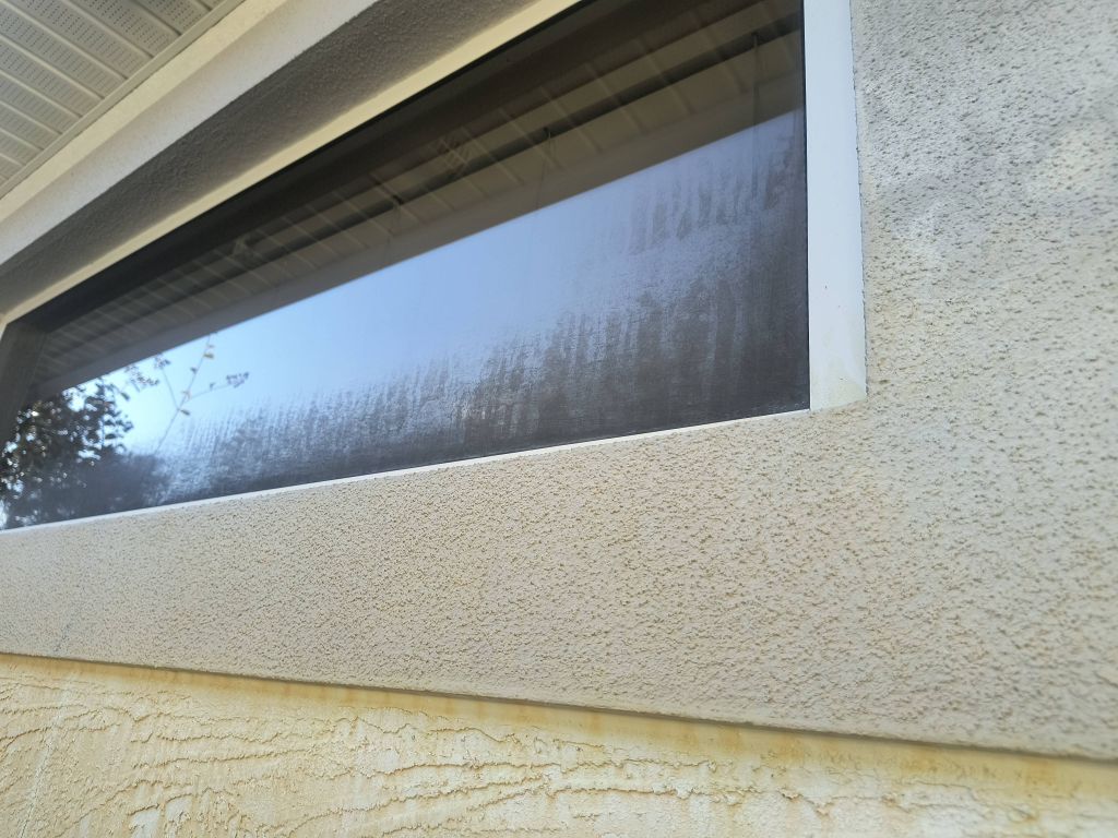 Hard Water/Mineral Buildup BEFORE 