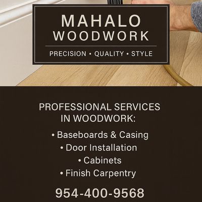 Avatar for Mahalo Woodwork