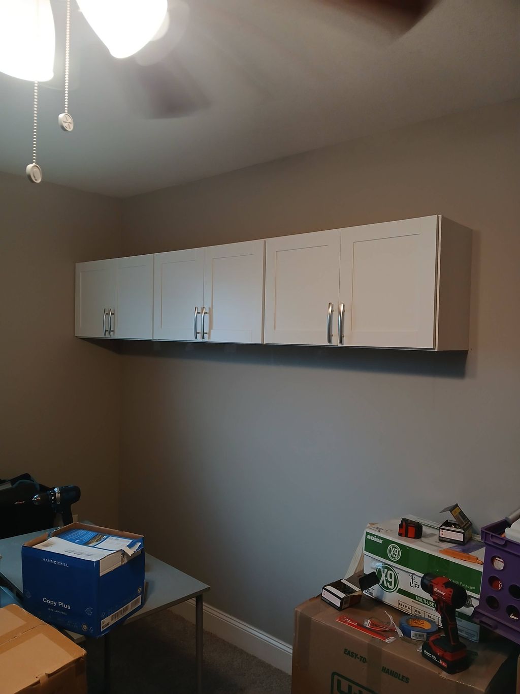 Installed Cabinets 