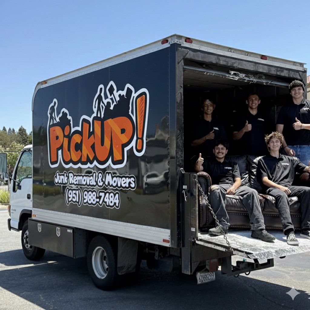 PickUP! Junk Removal • Movers • Cleaners