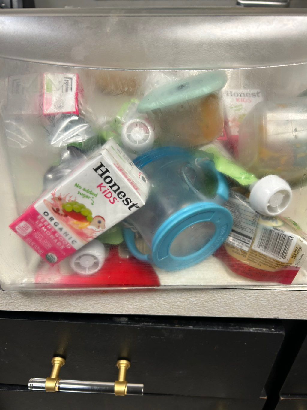 Refrigerator drawer before