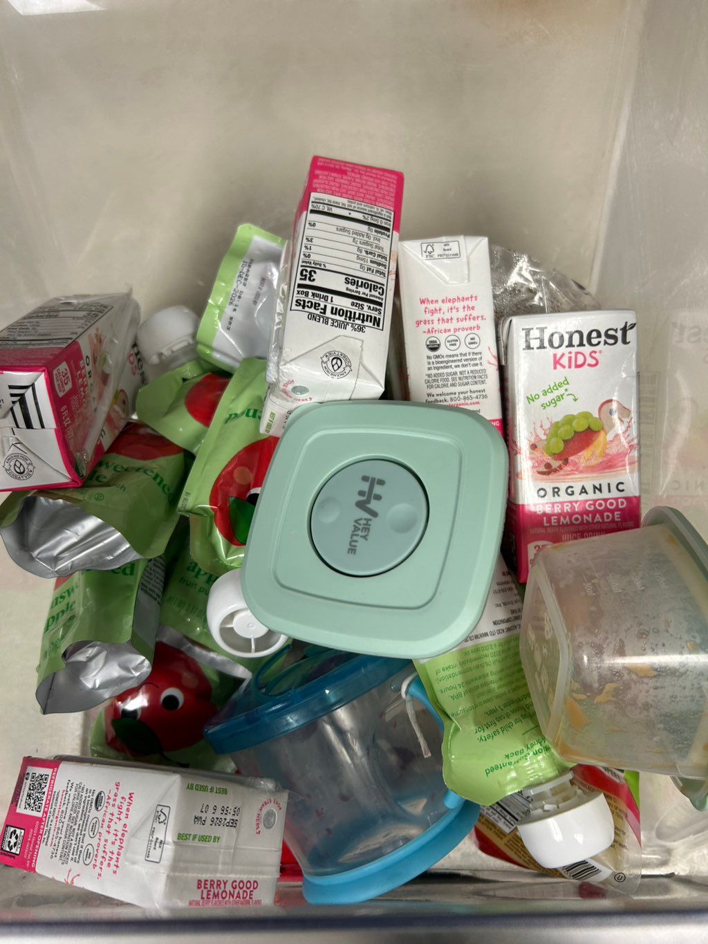 Refrigerator drawer before 