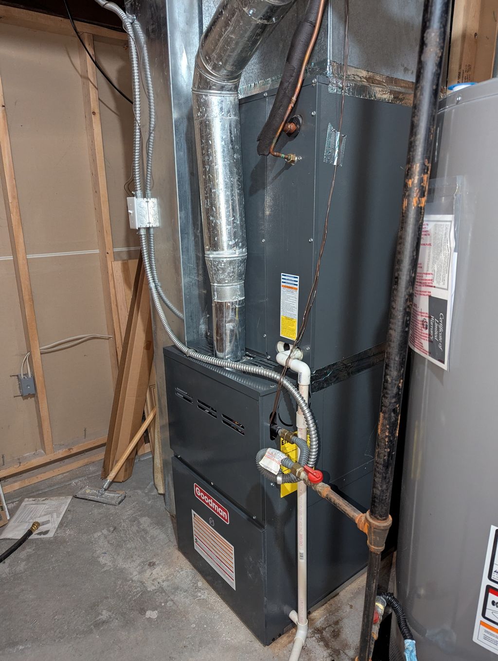 Full HVAC repleacement