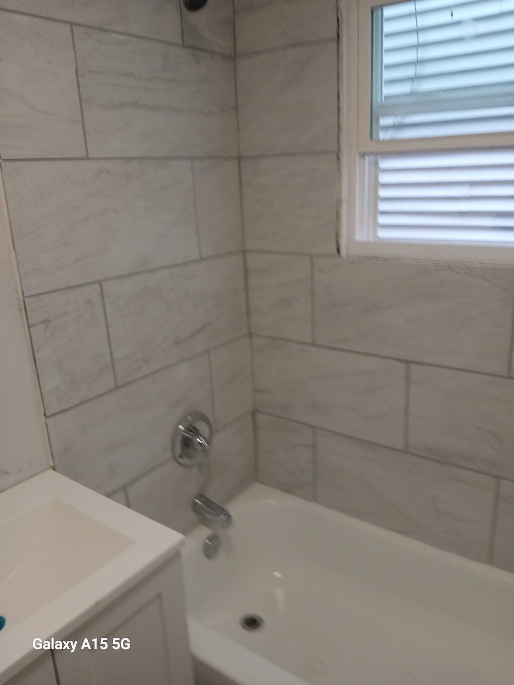 Finished tile surround we did 