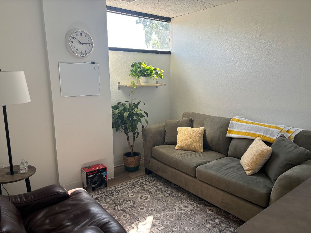 One of our many cozy therapy spaces.