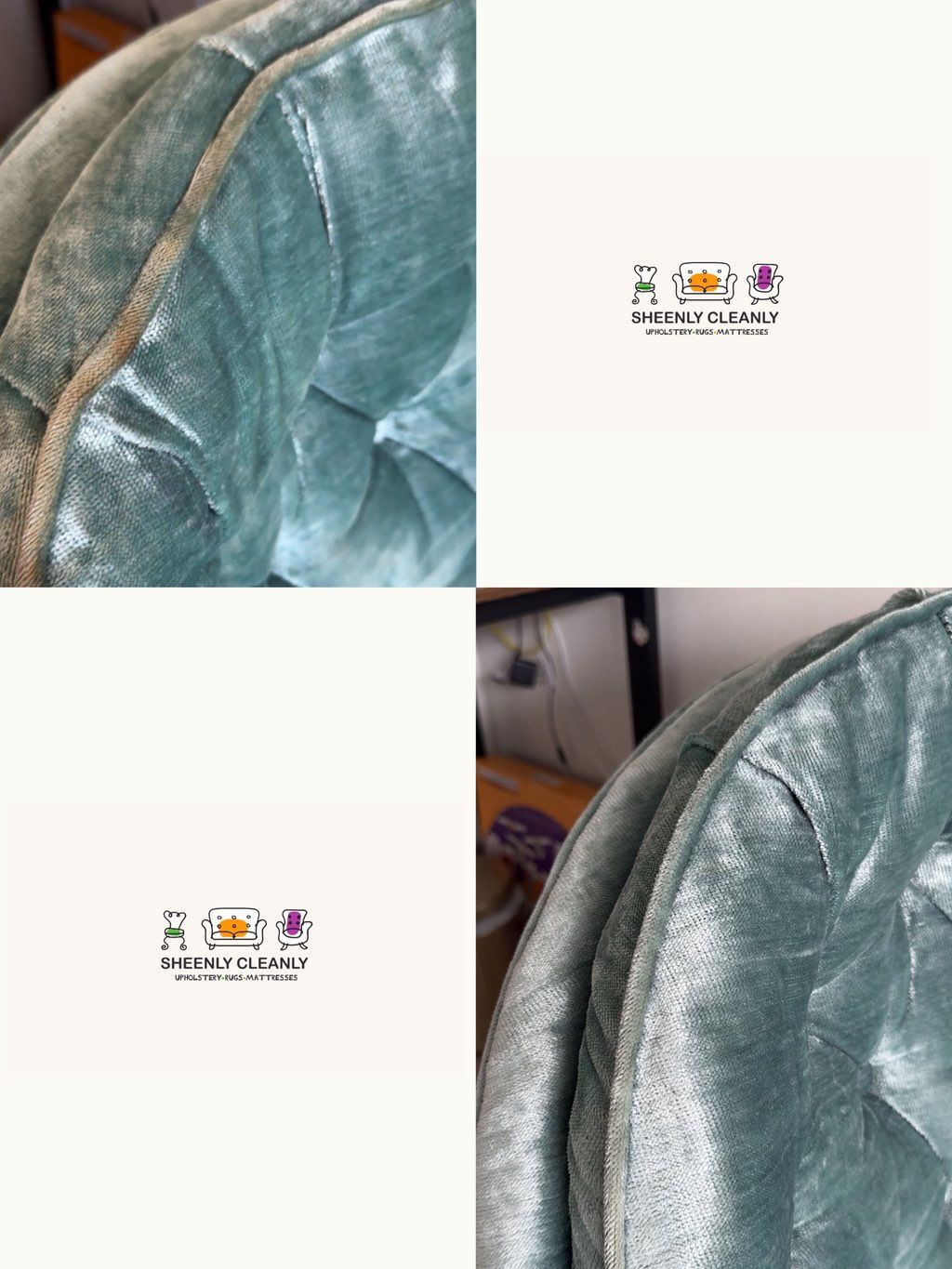 Armchair deep cleaning, spots and odor removal, dr